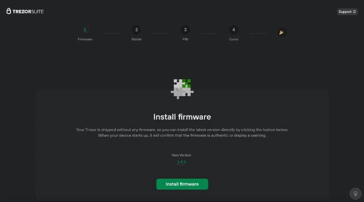 Install Firmware