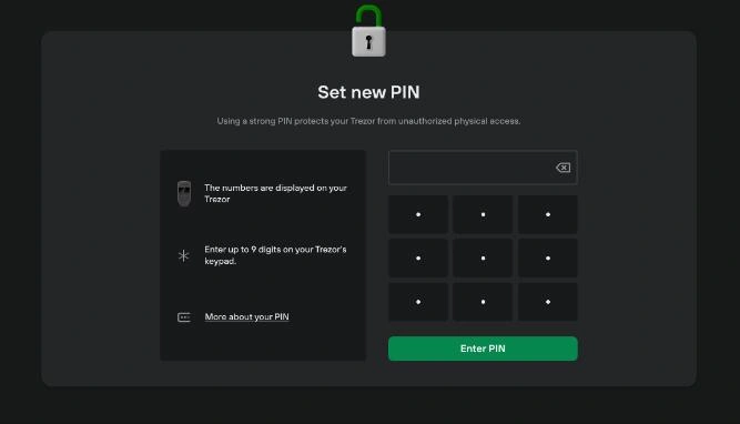 Set PIN