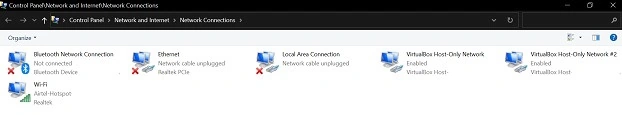 View Network Connection