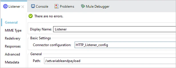 Set Variable and Payload in MuleSoft