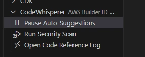 Amazon CodeWhisperer