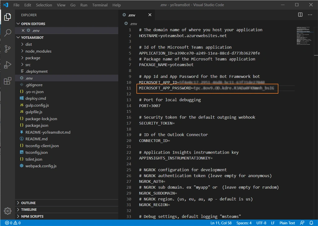 How To Setup Enviornment For Yeoman Teams Generator