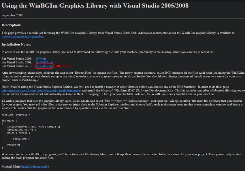How To Setup Visual Studio Community For Graphical Programming In C++