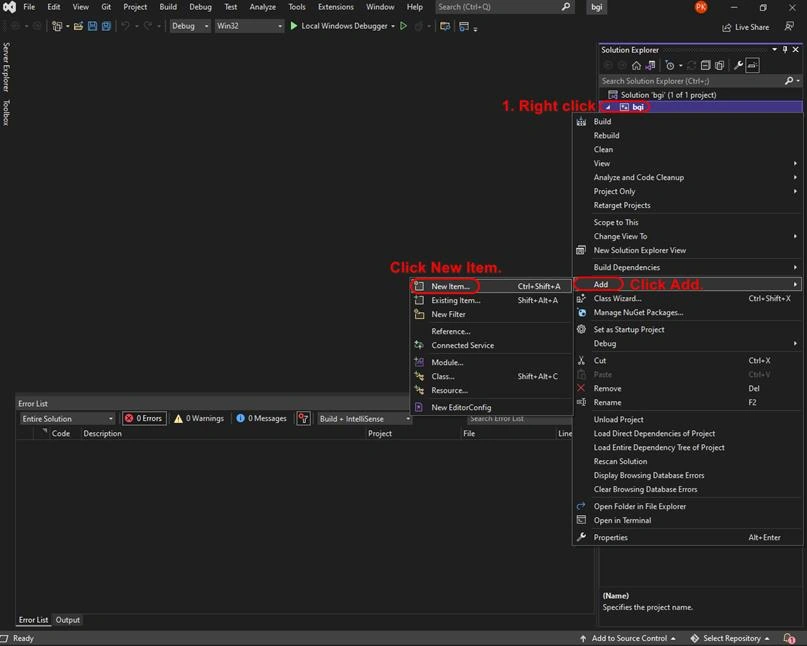 How To Setup Visual Studio Community For Graphical Programming In C++