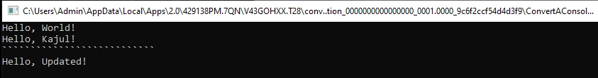 Share and Install C# Application
