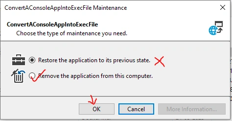 Share and Install C# Application