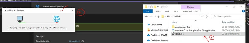 Share and Install C# Application