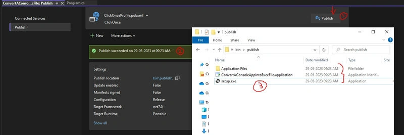 Share and Install C# Application