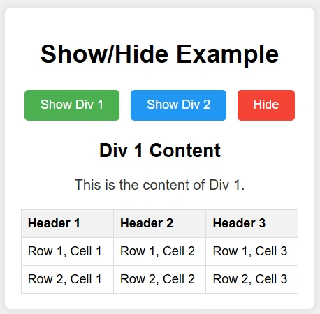 Div 1 Content