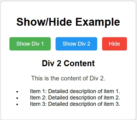 Div 2 content