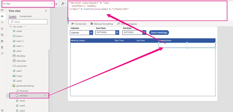 How To Show Logged-In User Meetings In The PowerApps Grid?