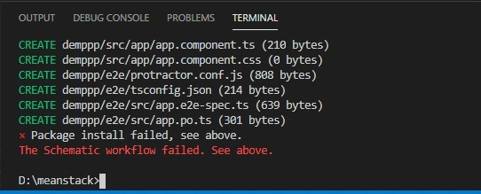 How To Solve The Schymentic Workflow Failed See Above #17198 Error In Angular
