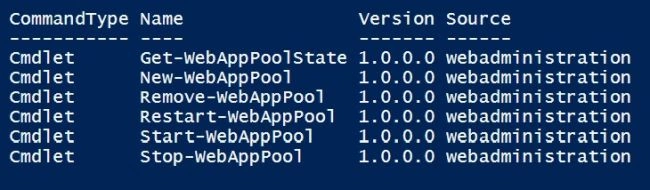 Start And Stop IIS App Pool 