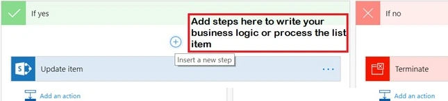 Add steps
