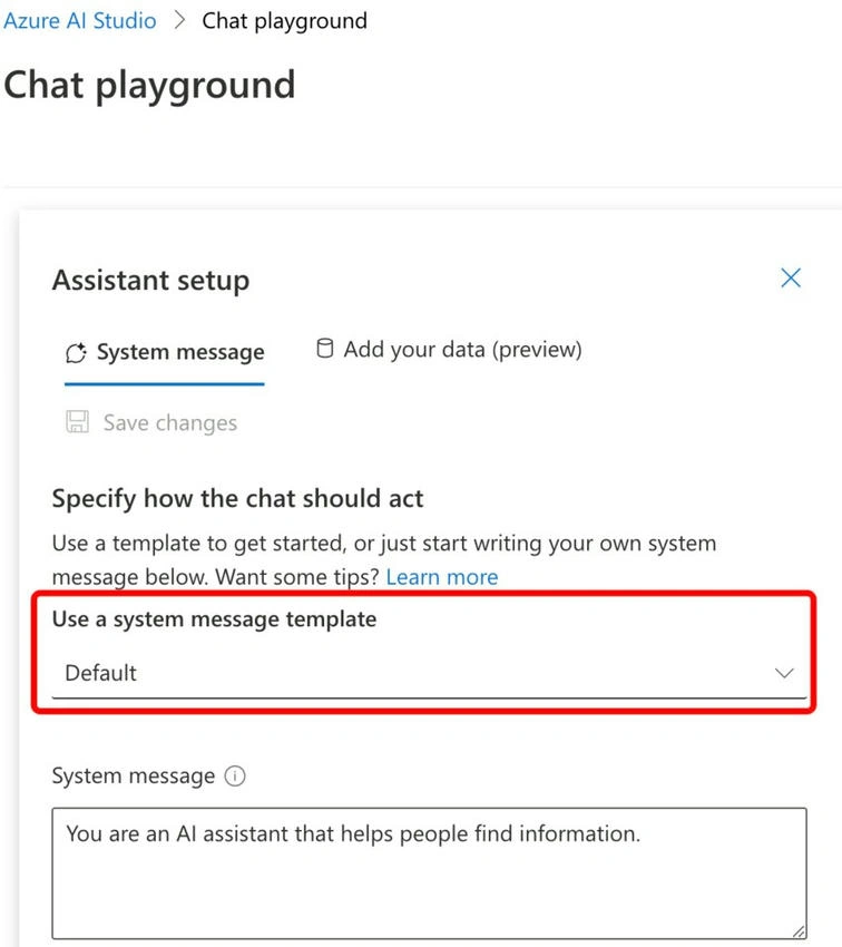 Assistant Setup