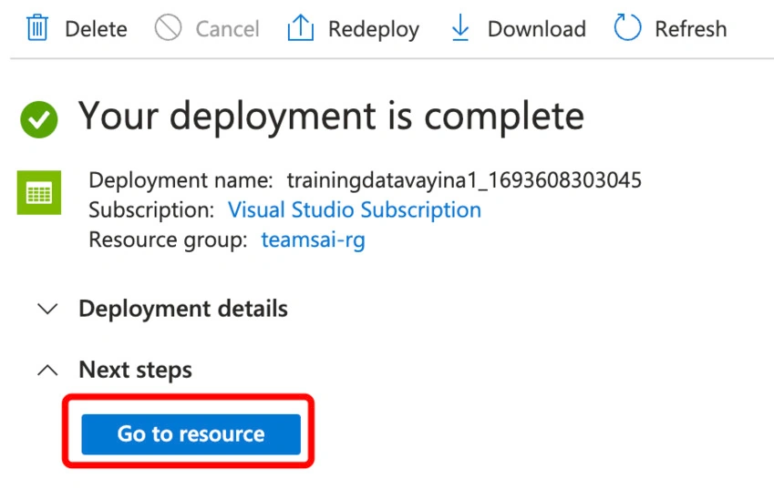 deployComplete