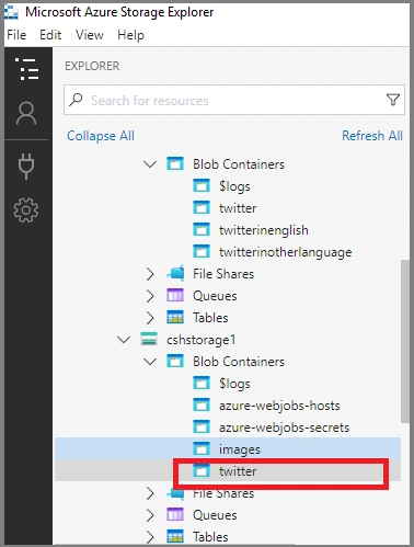 How to transfer Azure Storage blobs between the containers