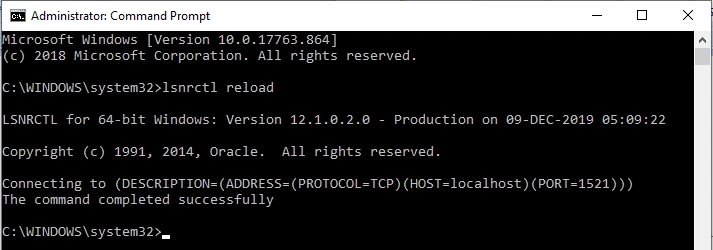 Description about connection
