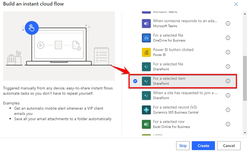 update list items with elevated access to read-only content using Power Automate