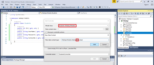 How To Update The Data Of Student By Using Web API In Xamarin.Form