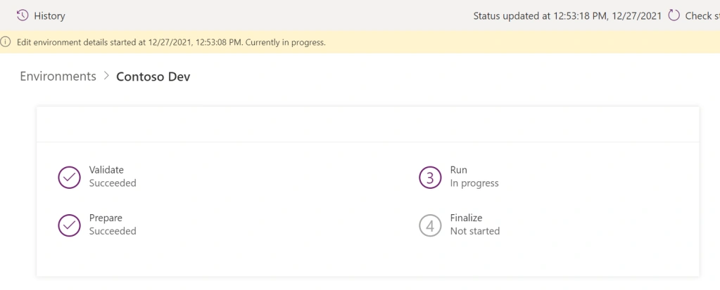 Update the URL of the Dynamics 365 CE environment