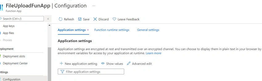 How to upload files into Azure Blog Storage using Azure functions in C#