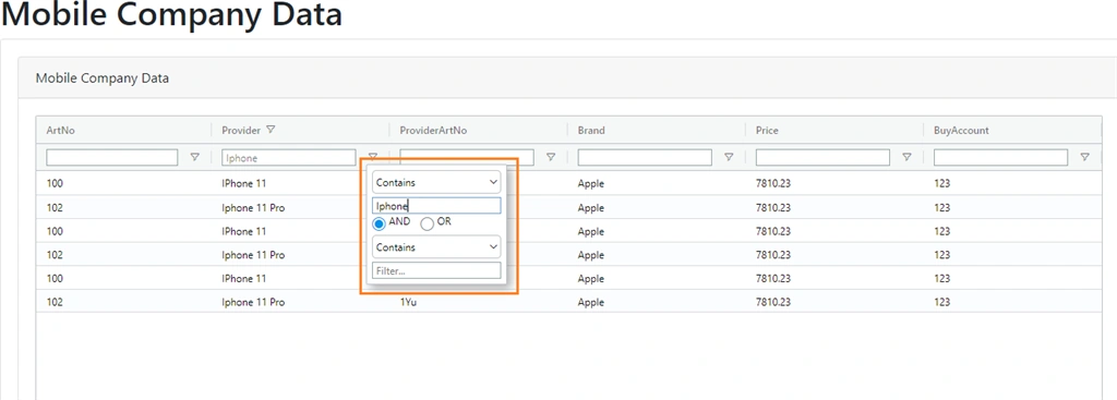How To Use Ag-Grid In Angular 8 With Sorting And Floating Filter