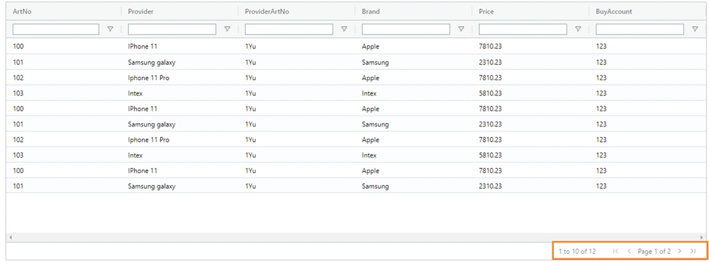 How To Use Ag-Grid In Angular 8 With Sorting And Floating Filter
