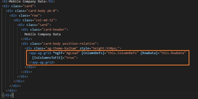 How To Use Ag-Grid In Angular 8 With Sorting And Floating Filter