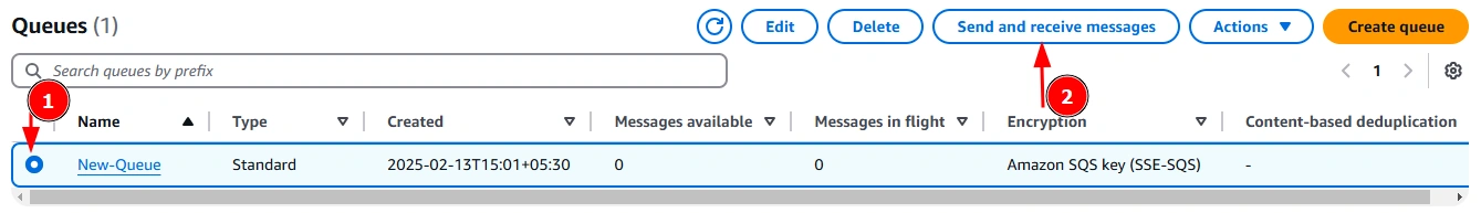 Click Send