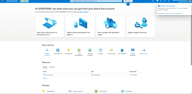 Login to Azure