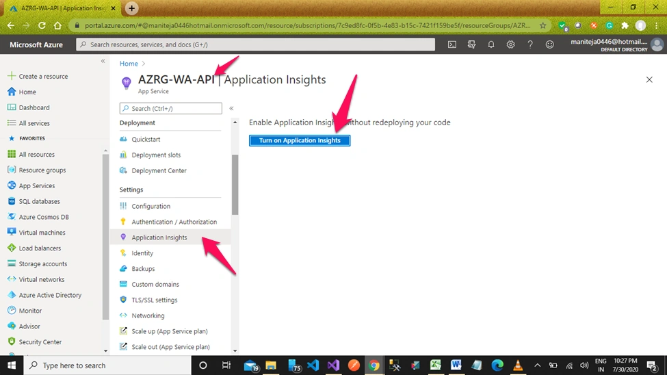 How To Use Azure Application Insights In The Azure Portal, Configuration, And Setup From End To End Setup