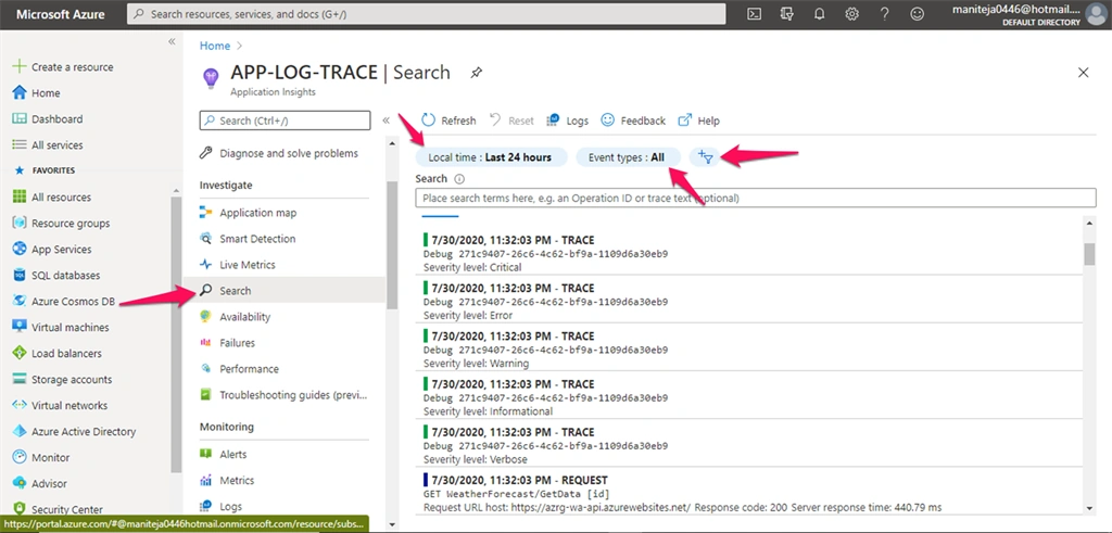 How To Use Azure Application Insights In The Azure Portal, Configuration, And Setup From End To End Setup