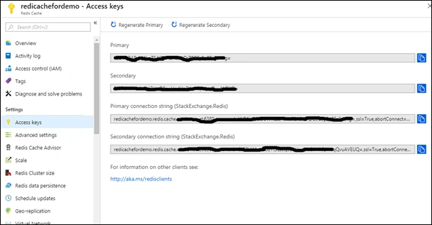 Azure Redis Cache In C#