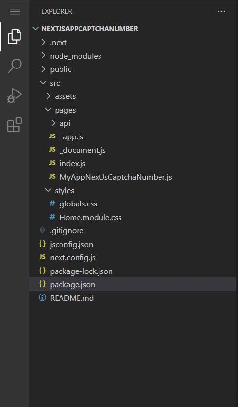 How to use captcha in Next Js app