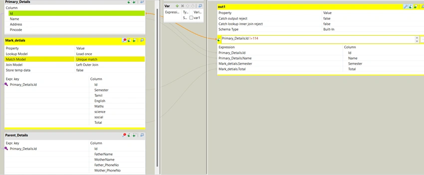 How to use Catch Output Reject in tMap Component with Examples