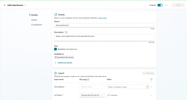 Add and configure