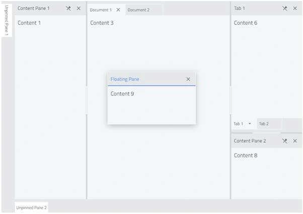 How To Use Dock Manager To Manage Multiple Draggable Windows In Angular Application