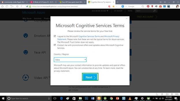 Microsoft Cognitive Services