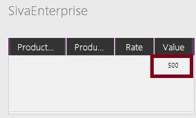 PowerApps value