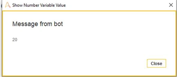 How to use For loop in Automation Anywhere