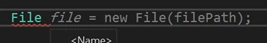 File