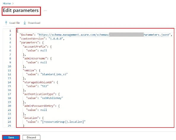 Parameters