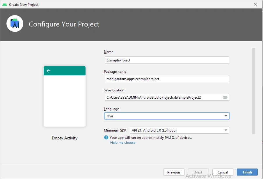 Example Project