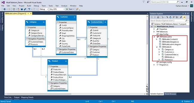 How to use Join operation with multiple SQL database tables Using LINQ