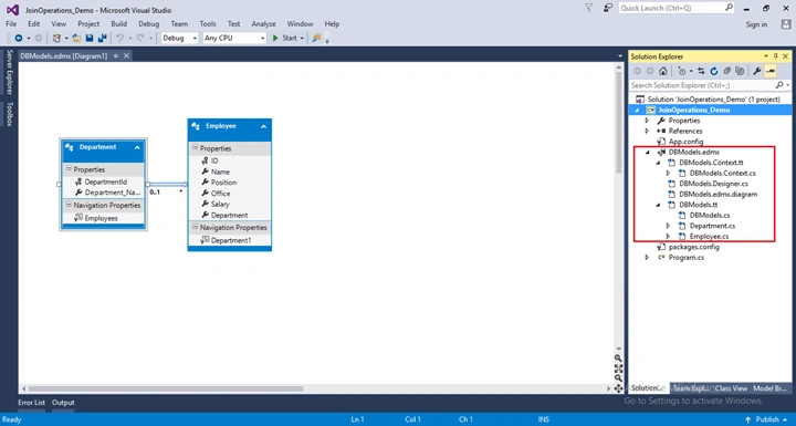 How To Use Join Operations With Database Using LINQ