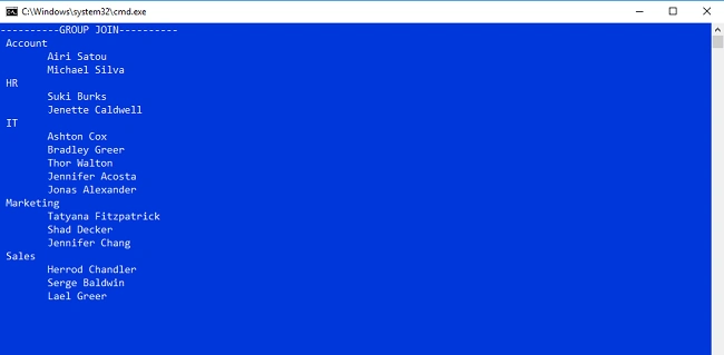 How To Use Join Operations With Database Using LINQ