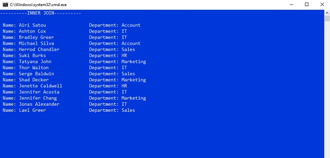 How To Use Join Operations With Database Using LINQ