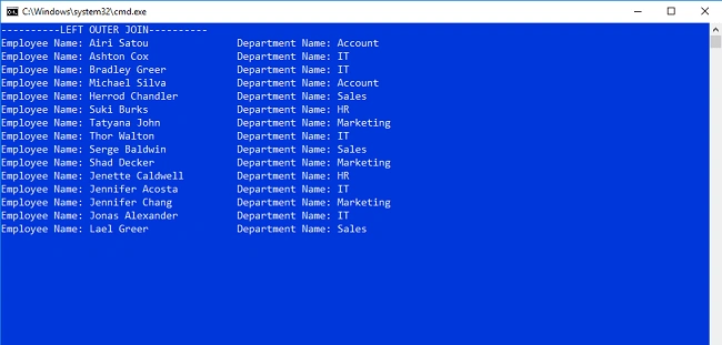How To Use Join Operations With Database Using LINQ