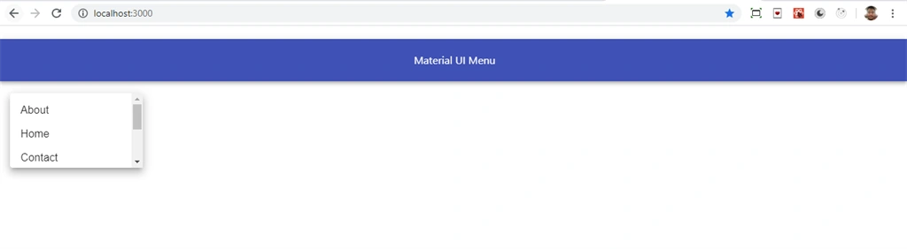 How To Use Material UI Menus In ReactJS Application